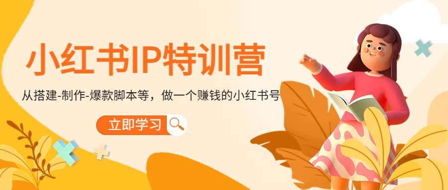 小红书IP特训营-九章网创