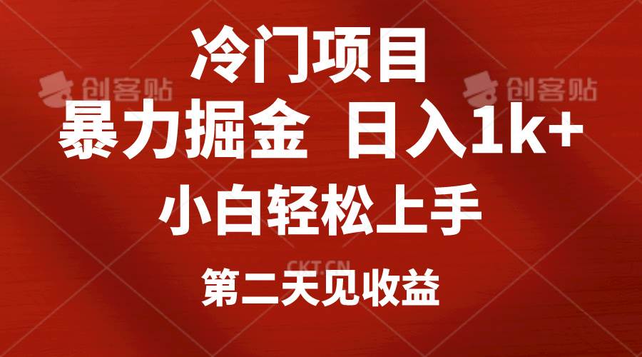 冷门项目，靠一款软件定制头像引流 日入1000+小白轻松上手，第二天见收益-九章网创